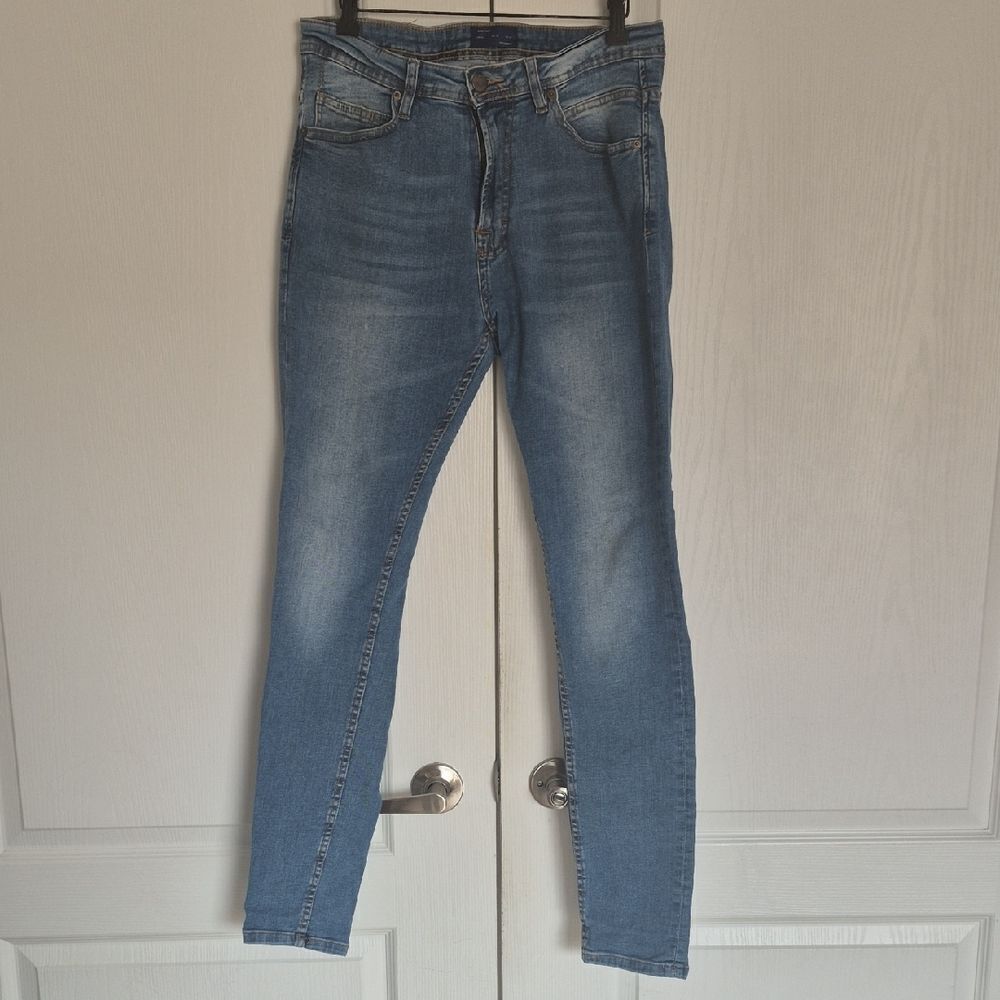 Zara Light Blue Skinny Jeans